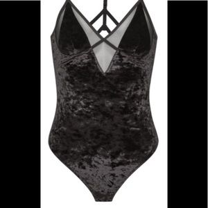 Sam Edelman velvet bodysuit